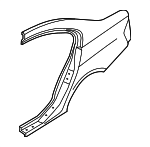 41217145096 - Body: Quarter Panel for BMW: 325i, 325xi, 328i, 328i xDrive, 328xi, 330i, 330xi, 335d, 335i, 335i xDrive, 335xi Image