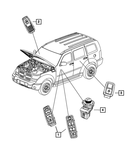 Switches for 2011 Dodge Caliber #2