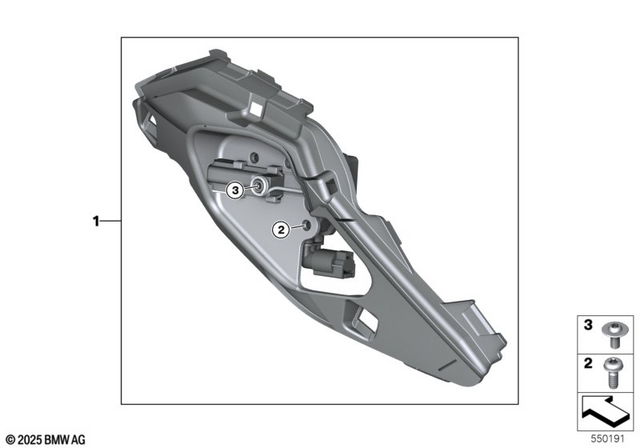 7129907533 - Frame and Mounting Parts: Screw - Ts4X10mm for BMW-Motorrad Image
