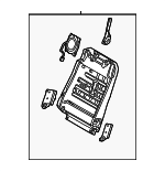 717100C010 - Body: Seat Back Frame for Toyota: Tundra Image