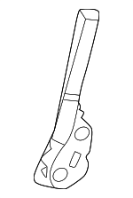 726300C020 - Body: Lock Arm for Toyota: Tacoma, Tundra Image