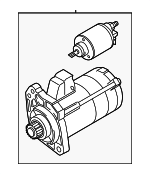 6M911021 - Electrical: Starter for Audi Image