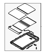 81600T6000VNB - Body: Sunroof Assembly for Genesis: GV80 Image