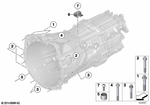 23001222891 - Manual Transmission: Torx Bolt for BMW Image