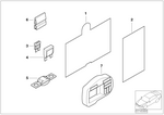 71239177871 - Vehicle Electrical System: Map, Fuse Grouping for BMW Image