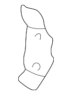 16629888 - Body: Door Lock Striker Plate for GM Image