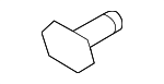 8731302300 - Body: Deck Lid Finish Panel Bolt for Kia Image