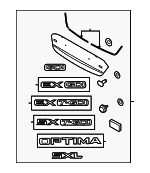 873704C060 - Body: Molding Assembly for Kia: Optima Image