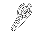725250C110C0 - Body: Recline Handle for Toyota Image