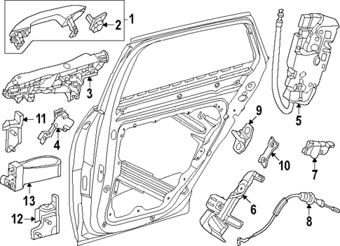 Lock & Hardware for 2025 Mercedes-Benz GLC63 AMG S E Performance #1