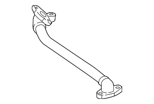 2017-2026 GM Turbocharger Oil Lower Return Pipe 12705525 GM ...