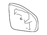 8793130C40 - Body: Mirror Glass for Lexus: CT200h, ES300h, ES350, GS350, GS450h, LS460, LS600h Image