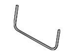 8F0831707B - Body: Lower Weather-strip for Audi: A5, A5 Quattro, RS5, S5 Image