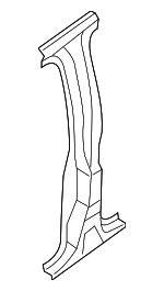 G6571ZS3MA - Body: Center Pillar Reinforced for Nissan: Frontier, Pathfinder Image