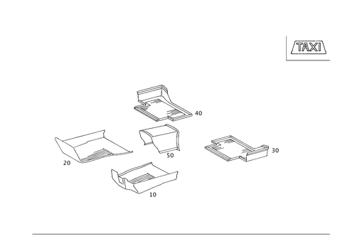 Rubber Mats for 2002 Mercedes-Benz C32 AMG #0