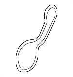 19222RB0003 - Cooling System: Water Pump Assembly Gasket for Honda: CR-Z, Fit, Insight Image