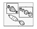 31608092196 - : Axle Assembly for BMW: M3, M4 Image