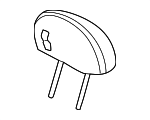 GD7B8814080 - Body: 1998-1999 Mazda 626 - Headrest for Mazda: 626 Image