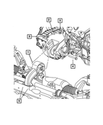 6102233AA - 2.4L Gas; Engine: Hex Head Bolt And Coned Washer, Mounting for Mopar Image