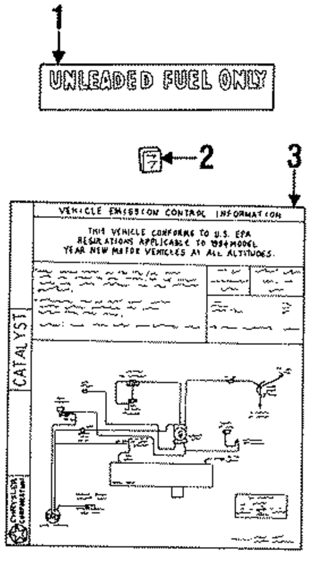 J3696393 - Body: Label for Mopar Image