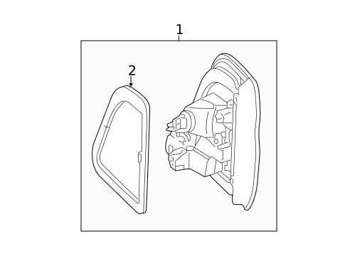 Backup Lamps for 2017 Mercedes-Benz GLE63 AMG #0