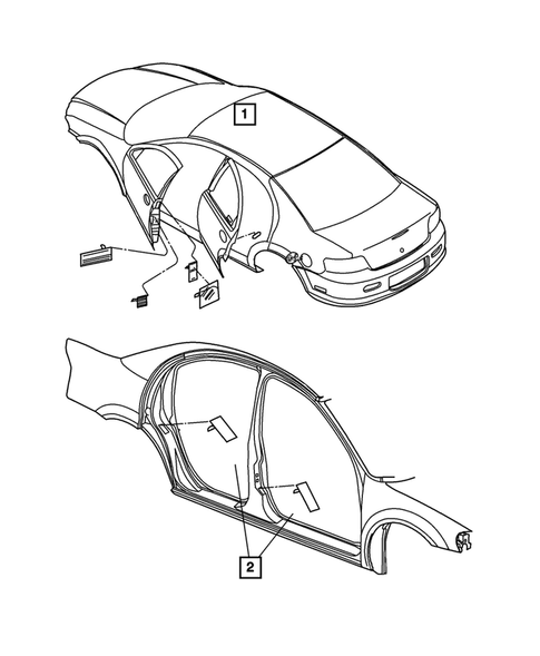 Doors for 2007 Chrysler Sebring #0