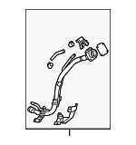 31030G3500 - Fuel System: Filler Neck for Hyundai: Elantra, Elantra GT Image
