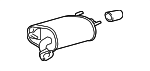 174300V041 - : Rear Muffler for Toyota: Camry Image