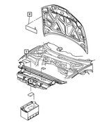 68470441AA - Labels: Vehicle Emission Control Information Label for Ram: 3500 Image