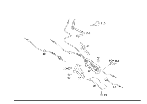 Parking Brake for 2010 Mercedes-Benz S 550 #0