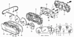 78146S82A14 - : Panel, Combination Print for Honda Image