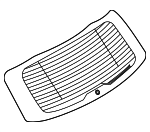 LJ6Z7842006C - Body: Lift Gate Glass for Ford: Escape Image