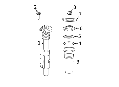 Struts & Components for 2011 Mercedes-Benz Sprinter 3500 #0