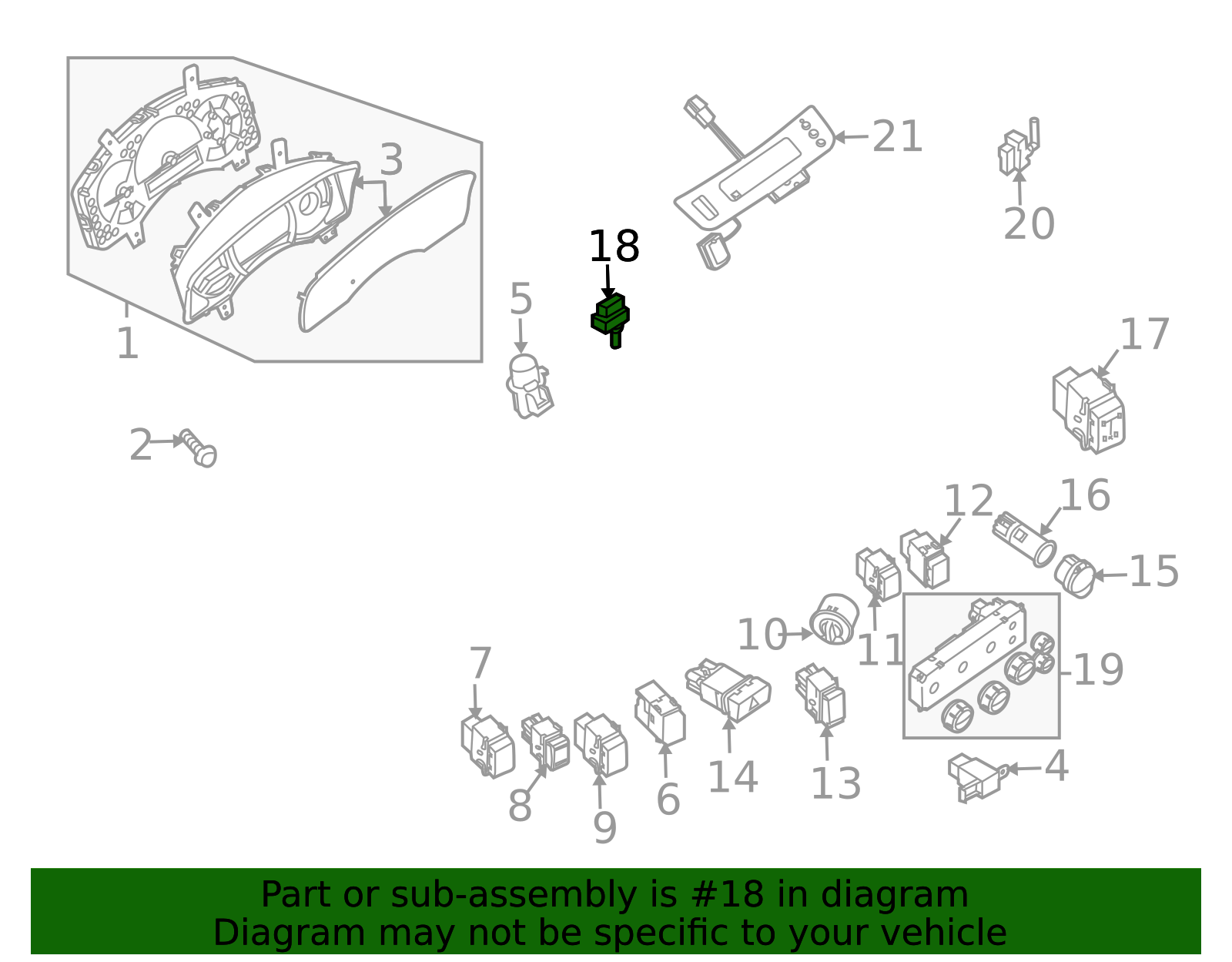 2004-2021 Nissan Sun Load Sensor 27700-ZC00A | TascaParts.com