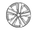 403006RH4A - : Wheel, Alloy for Nissan: Rogue Image