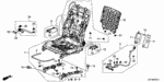 81199TL0003 - Interior/Bumper: BAND A for Honda Image