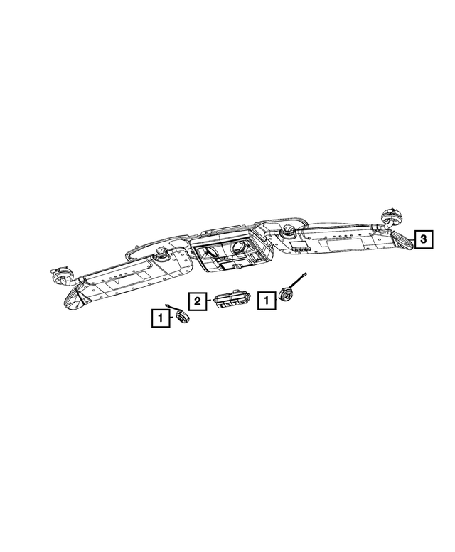 68141126AA - Electrical: Sliding Door Switch for Mopar Image
