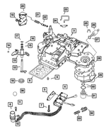 R2119633AB - Automatic Transmission 4 Speed: Transfer Plate Body for Mopar Image
