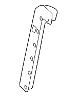 6Q133833A - Engine: Oil Feed Tube Shield for Volkswagen Image