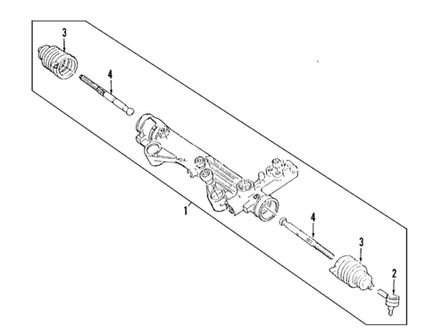 Steering Gear & Linkage for 2005 Mercury Monterey #1
