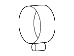 18305A22701 - Exhaust: Center Pipe Clamp for BMW Image