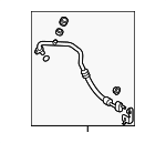 97764G7000 - HVAC: Suction Hose for Hyundai: Ioniq Image