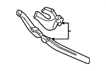 5058385AA - Body: Rear Duct for Mopar Image