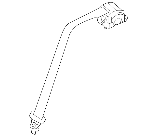 Center Belt Assembly - BMW (72-11-8-076-170)