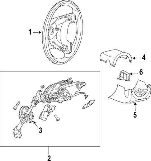 Steering Column for 2003 Porsche Cayenne #0