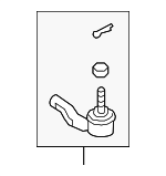 4547009180 - : Outer Tie Rod for Lexus: ES250, ES300h, ES350 Image