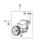 6102184AA - Steering: Hex Head Bolt And Coned Washer for Chrysler: 300, Aspen | Dodge: Challenger, Charger, Durango, Ram 1500, Ram 2500, Ram 3500, Viper | Jeep: Commander, Grand Cherokee, Grand Cherokee L, Grand Wagoneer, Wagoneer, Wrangler | Ram: 1500, 1500 Classic, 2500, 3500 | SRT: Viper Image