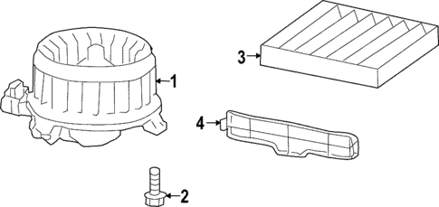 Blower Motor & Fan for 2025 Subaru BRZ #0