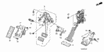 36750SJA013 - Chassis: Switch Assembly, Stop &amp; Cruise (Matsushita) for Acura: RL, TL Image