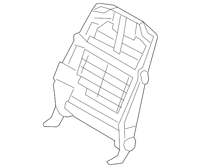 Seat Back Frame (52-10-7-251-482)